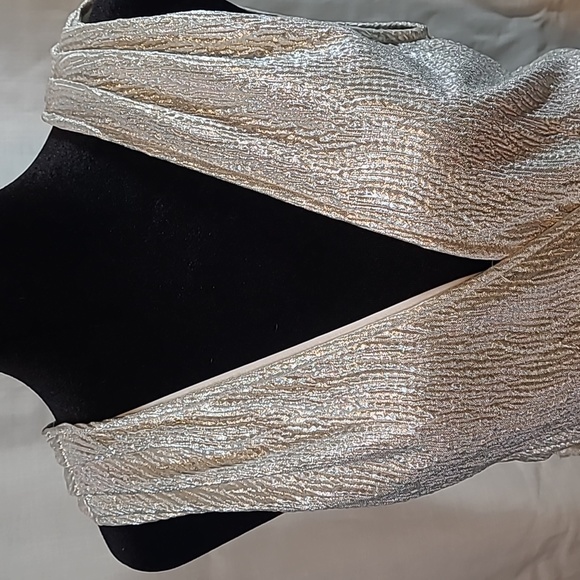 Lulu's Women's Silver Dress - Picture 2 of 8